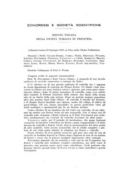 Rivista di clinica pediatrica