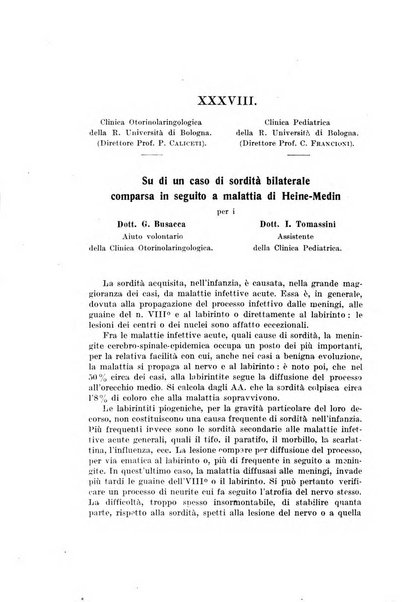 Rivista di clinica pediatrica