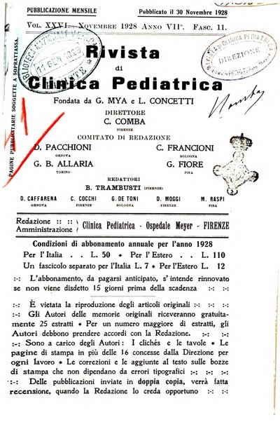 Rivista di clinica pediatrica