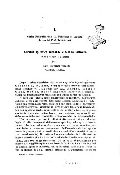 Rivista di clinica pediatrica