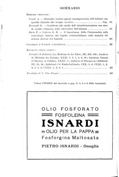 Rivista di clinica pediatrica