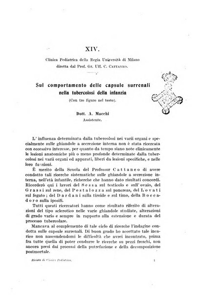 Rivista di clinica pediatrica