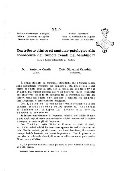 Rivista di clinica pediatrica