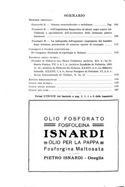 Rivista di clinica pediatrica