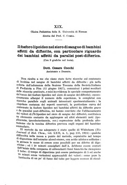 Rivista di clinica pediatrica