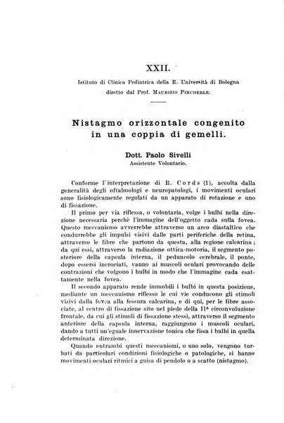 Rivista di clinica pediatrica