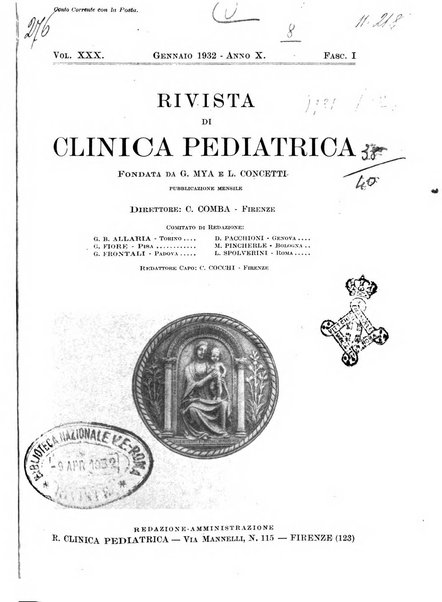 Rivista di clinica pediatrica