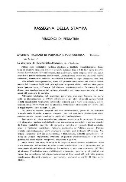 Rivista di clinica pediatrica