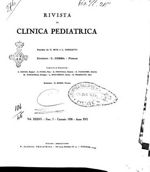 Rivista di clinica pediatrica