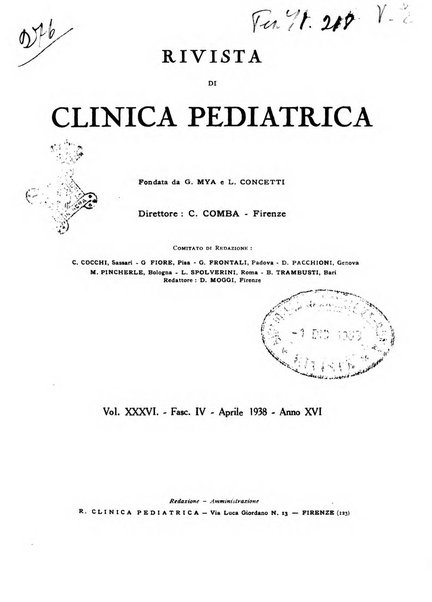 Rivista di clinica pediatrica