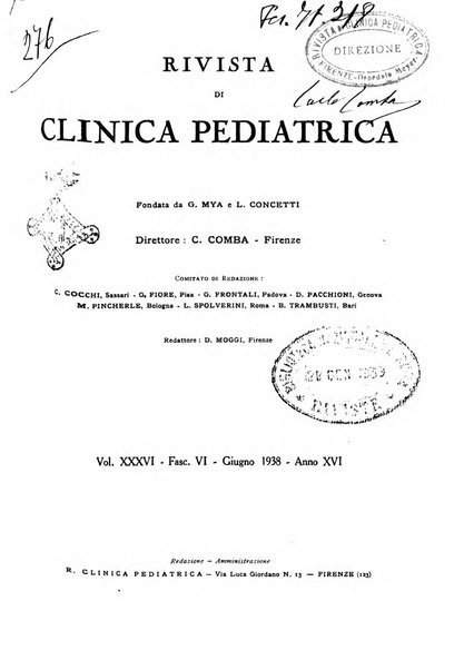 Rivista di clinica pediatrica