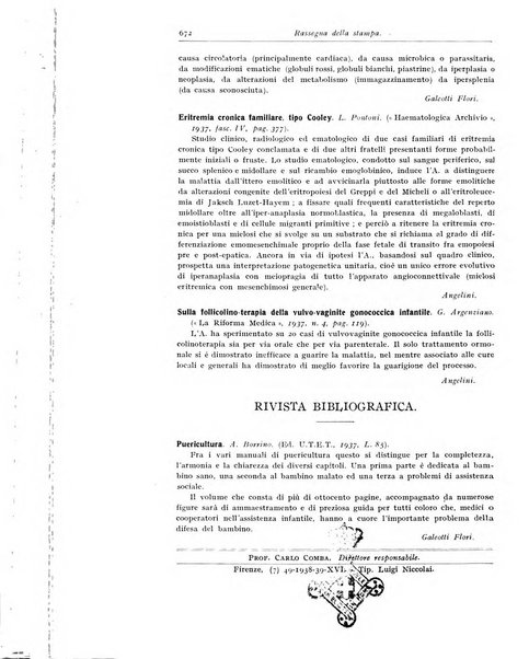 Rivista di clinica pediatrica