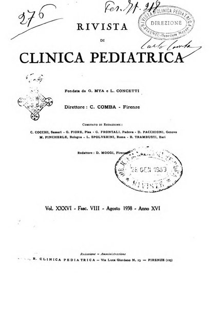 Rivista di clinica pediatrica