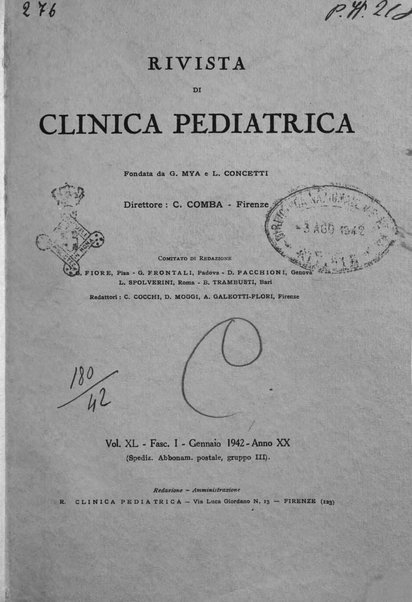 Rivista di clinica pediatrica