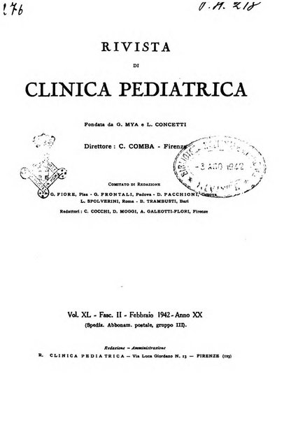 Rivista di clinica pediatrica