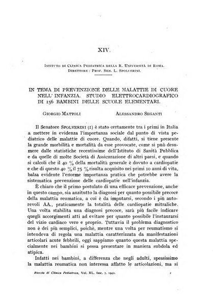 Rivista di clinica pediatrica