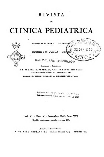 Rivista di clinica pediatrica