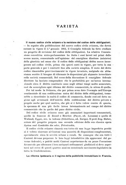 Rivista di diritto civile