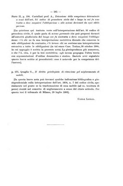 Rivista di diritto civile