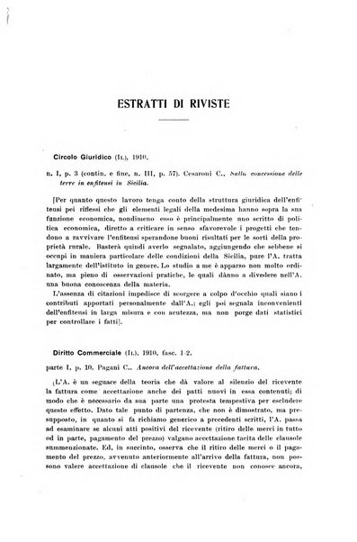 Rivista di diritto civile