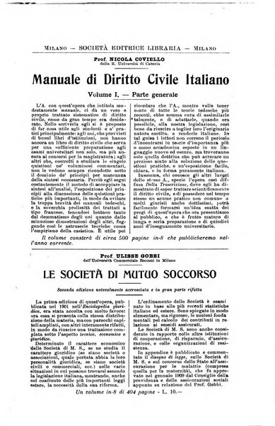 Rivista di diritto civile