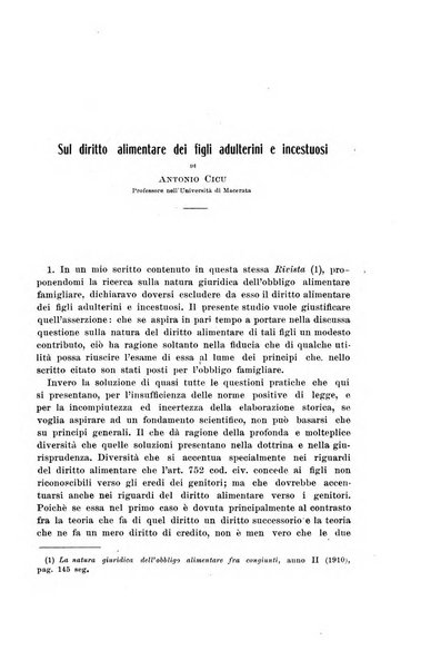 Rivista di diritto civile