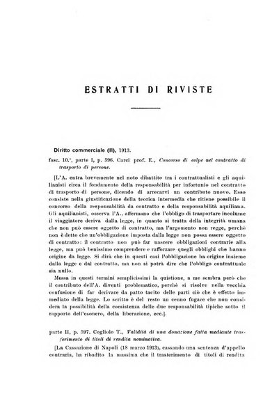 Rivista di diritto civile