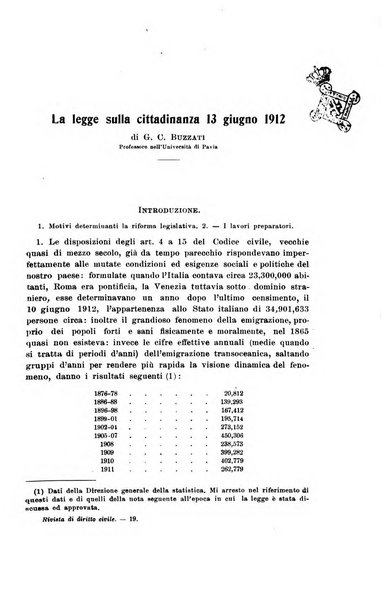 Rivista di diritto civile