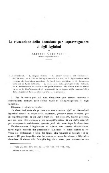 Rivista di diritto civile