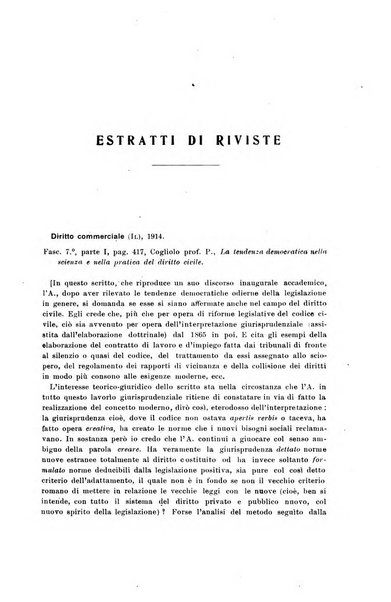 Rivista di diritto civile