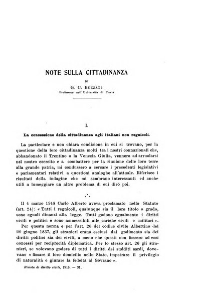 Rivista di diritto civile