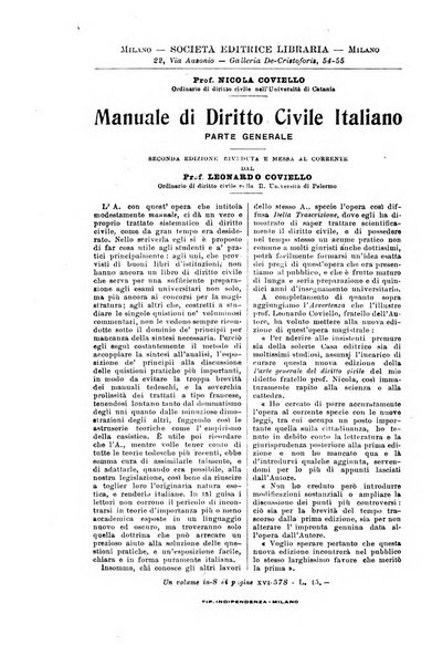 Rivista di diritto civile