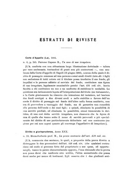 Rivista di diritto civile