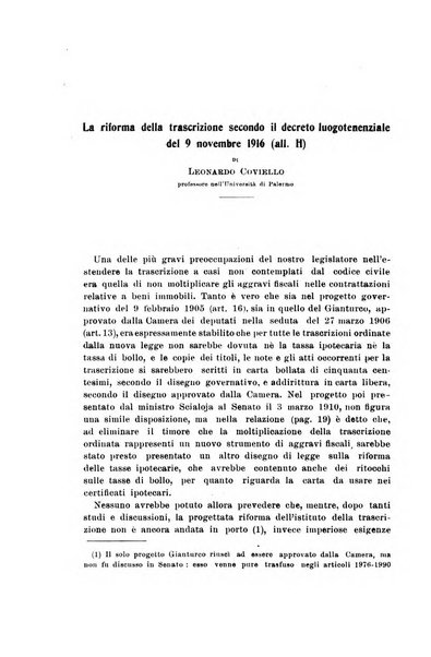 Rivista di diritto civile