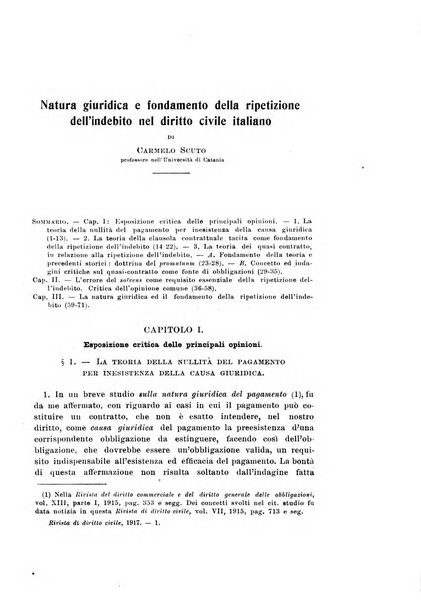 Rivista di diritto civile