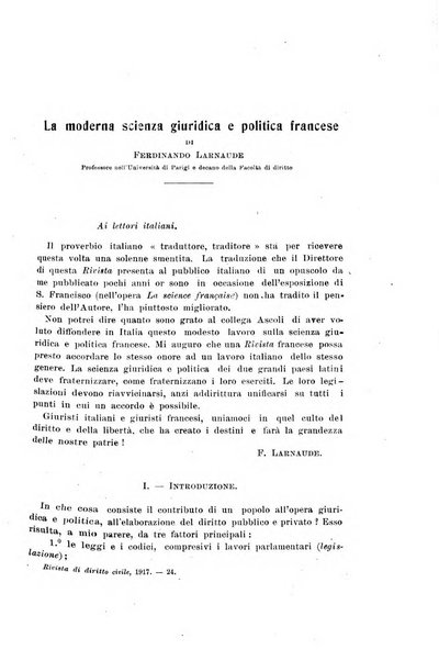 Rivista di diritto civile