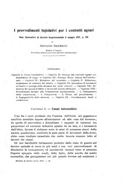 Rivista di diritto civile