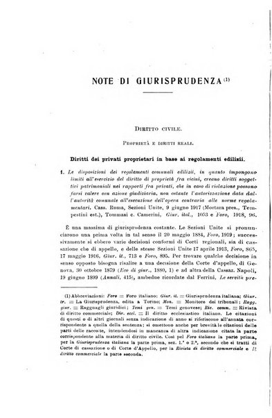 Rivista di diritto civile