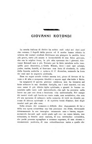 Rivista di diritto civile