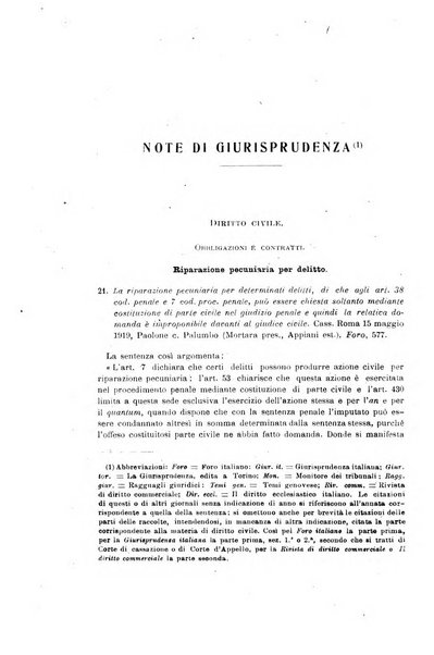 Rivista di diritto civile