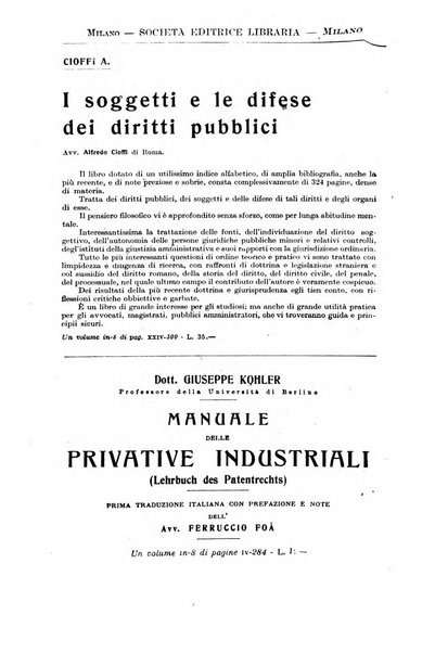 Rivista di diritto civile