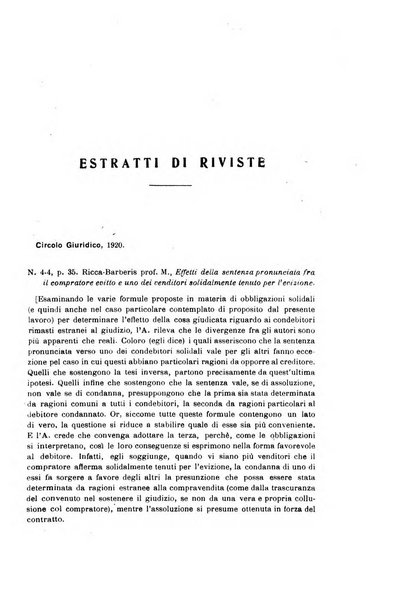 Rivista di diritto civile