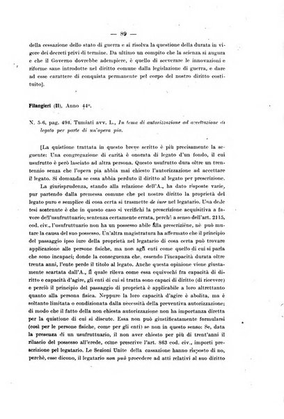 Rivista di diritto civile