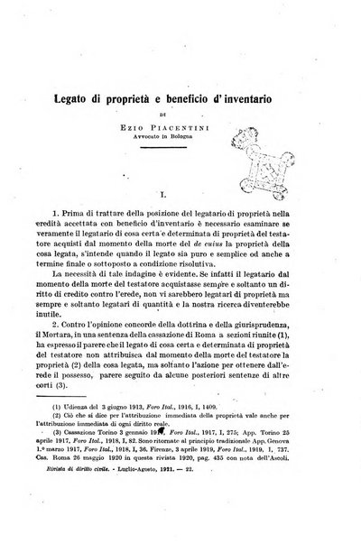 Rivista di diritto civile