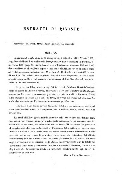 Rivista di diritto civile