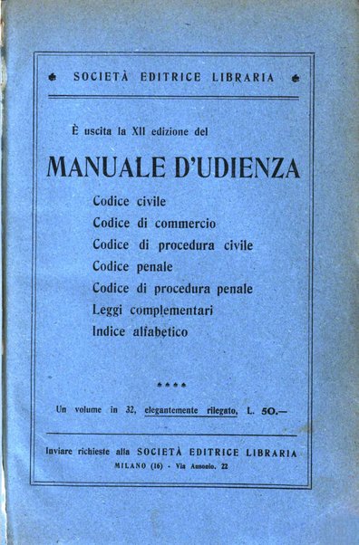 Rivista di diritto civile