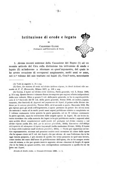 Rivista di diritto civile