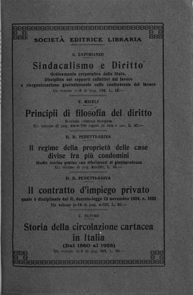 Rivista di diritto civile