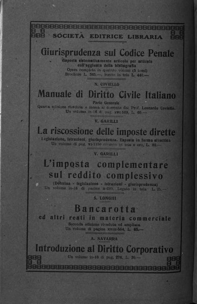 Rivista di diritto civile