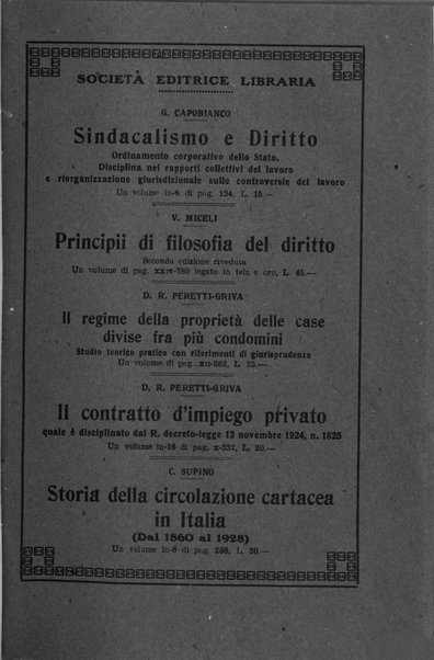 Rivista di diritto civile